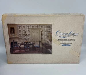 Vintage Queen Anne Collection Miniatur Puppenhaus Holz Esszimmer Set 204 - Bild 1 von 4