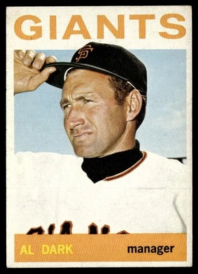 1964 Topps Al Dark San Francisco Giants #529 Foto 1 de 2