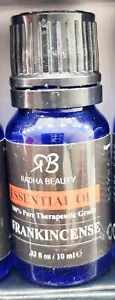 Radha Beauty FRANKINCENSE Essential Oil Pure Therapeutic Grade .33 oz/10mL New - Picture 1 of 7
