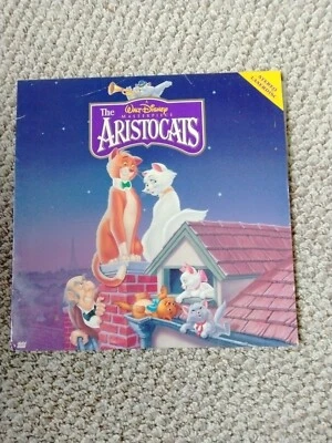 1997 Disney's The Aristocats Masterpiece Movie Laser Disk Factory Sealed MIP - Image 1 of 4