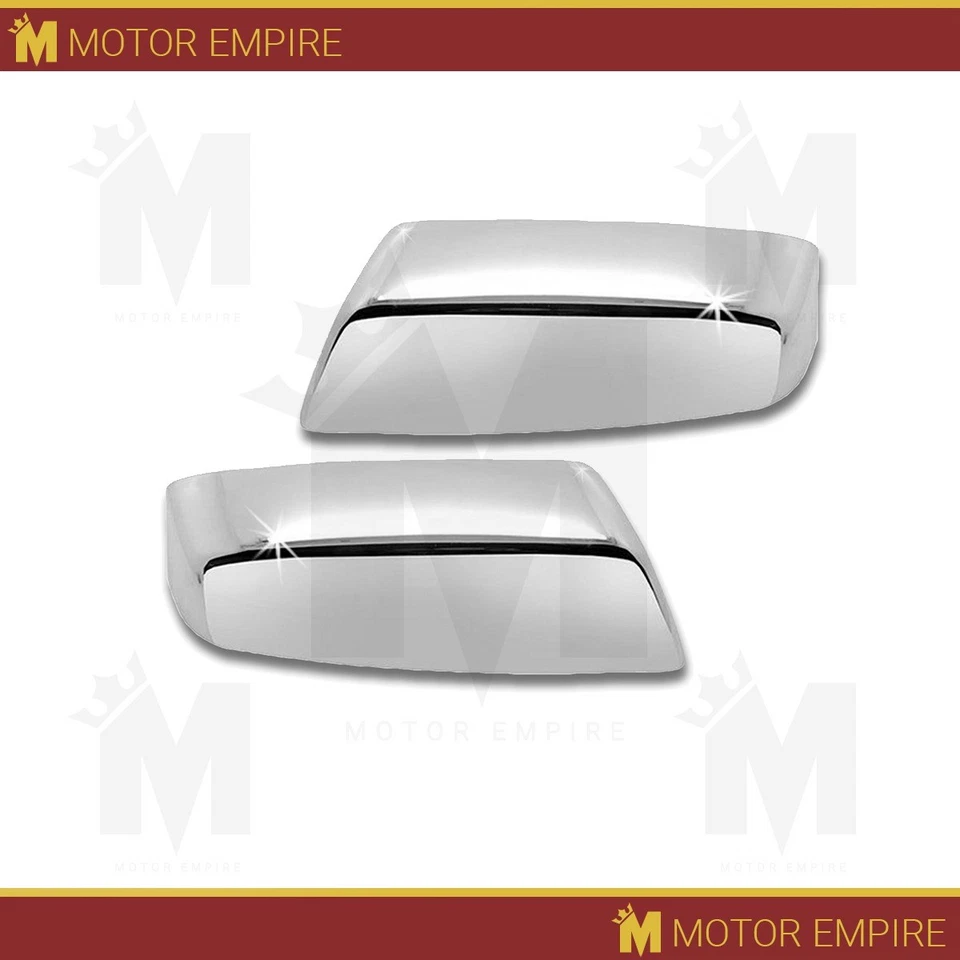 Cubierta de medio espejo retrovisor superior cromada para Chevrolet Silverado 2500 2015-2018 Foto 1 de 1