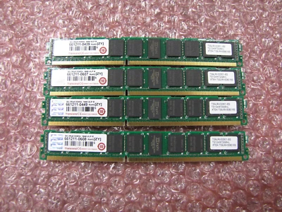 Transcend 32GB (4x 8GB) 2Rx8 DDR3L-1600-VLP-R Low Profile Server Memory - QTY - Image 1 of 3