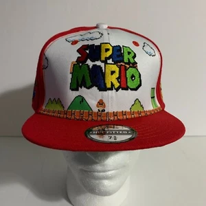 Headgear Classics Sombrero Ajustado Nintendo Super Mario Bros 1985 Bowser Cap 7 5/8 - Imagen 1 de 11