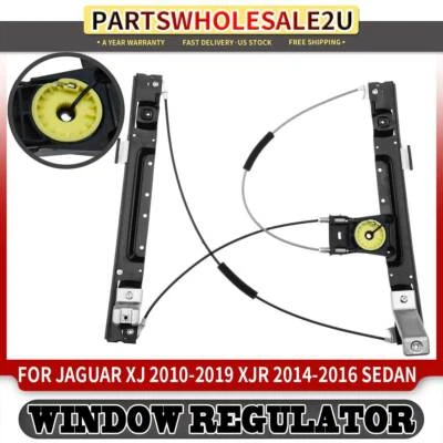 Regulador de ventana eléctrica lateral izquierdo trasero sin motor para Jaguar XJ 2010 2011-2019 XJR Foto 1 de 4