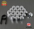 20 Car Bolts Alloy Wheel Nuts Covers 19mm Chrome For  Ford Focus MK2