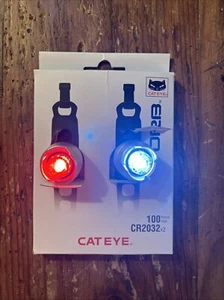 Cateye Combo ORB SL-LD160-F/SL-LD160-R Correa de Goma 3F/3R Luces de Bicicleta - Imagen 1 de 3