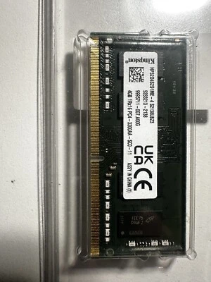 Kingston 4GB DDR4 3200 PC4 Laptop Memory RAM 1x 4G - Image 1 of 2