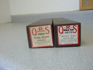 Antique piano rolls ALLEY CAT and BOOGIE WOOGIE - Picture 1 of 12