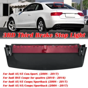 Rear Center 3rd Third Brake Light Lamp For Audi A5 S5 Coupe Sportback 2008-2017 - Picture 1 of 11