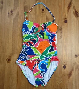 Nautica Standard Shirred Front Bandeau Cocktail One Piece Size Small (S) - Picture 1 of 6