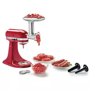 KitchenAid 5KSMMGA Metal Meat Grinder Mixer Attachment - Picture 1 of 11