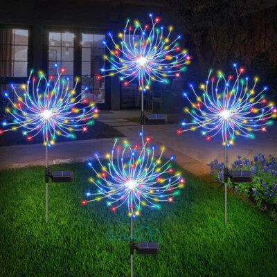 200 LED Lampara Luces Solares De Patio Para Exterior Patio Jardin impermeable - Image 1 of 4