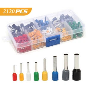 2120x Klemme Drahtverbinder verschiedene elektrische Set Isoliert Crimp Kit - Bild 1 von 10