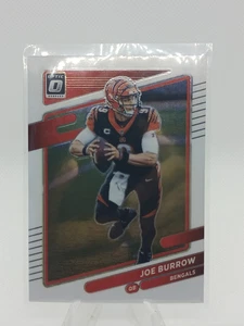 2021 Donruss Optic Football Base #134 Joe Burrow - Cincinnati Bengals - Picture 1 of 2