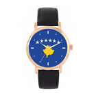Toff London TLWS-78344 Damski zegarek z flagą Kosowa