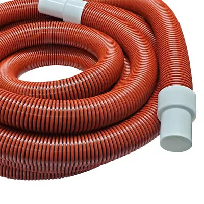 Puri Tech Professional 1.5 Inch x 50 Feet Long Heavy Duty Pool Vacuum Hose 1pk