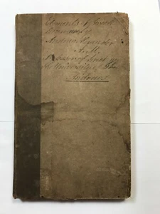 Elements of Greek Grammar by Andrew Alexander 1828 1st Ed Pub: Blackwood Cadell - Picture 1 of 10
