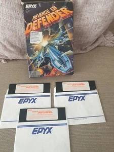 Revenge of Defender gioco per computer di Epyx (1989) IBM PC/Tandy 5,25 scatola grande - Foto 1 di 7