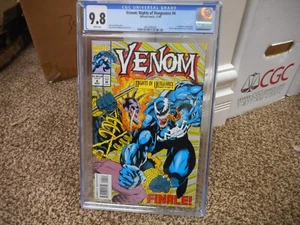 Venom Nights of Vengeance 4 cgc 9.8 Marvel 1994 movie WHITE pg Spiderman Ghost R - Picture 1 of 3