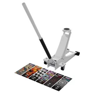 Sealey Low Entry Custom Trolley Jack with Rocket Lift 2 Tonne White 2000CW - Picture 1 of 20
