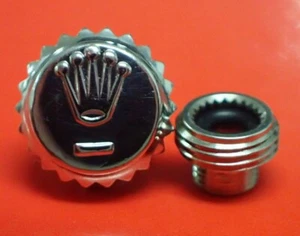ROLEX Original 603-0 Crown & Tube 6mm - Tested Authentic Vintage Part - Bild 1 von 7