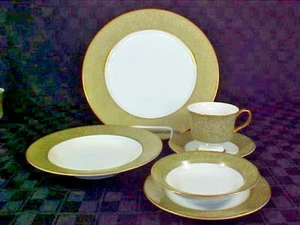 Sango VERSAILLES - 6 Piezas Plato de Cena Pan Sopa Baya Tazón Platillo Taza - Imagen 1 de 5
