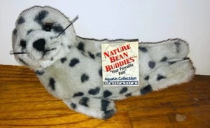 Nature Bean Buddies Aquatic Collection Spotted Sea Lion Plush Stuffed Animal NWT - Picture 1 of 1