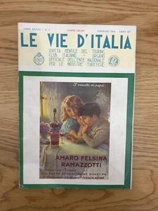 LE VIE D'ITALIA RIVISTA MENSILE TOURING CLUB ITALIANO GENNAIO 1933 - Imagen 1 de 14