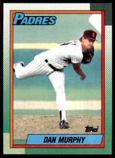 1990 Topps Dan Murphy Baseball Cards #649