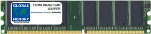512MB DRAM DIMM JUNIPER J2350/J4350/J6350 RAM (JXX50-MEM-512-S , J4300-MEM-512M) - Picture 1 of 1