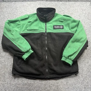 St John Ambulance Cadet Uniform Fleece / Soft Shell Reversible Jacket Size XXL - Picture 1 of 18