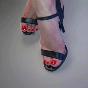 Pepe Jeans London Sandalette Schwarz High Heel Gr.36 - Bild 1 von 3