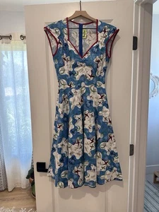 Exotic and Artistic Magic Of Mary Blair By Pinup Couture Women’s Small Dress - Picture 1 of 10