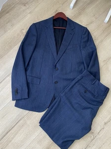 Caruso Men’s Wool Superfine 130’s Two Piece Suit Size 52/ 7R - Picture 1 of 19