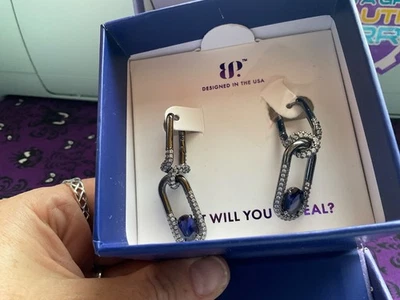 Bomb Party Sirens "Serenade Of The Deep" Tanzanite Earrings Foto 1 de 4