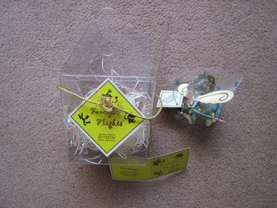 Рождественское украшение Karen Rossi Silvestri Fanciful Flights Blue Angel с коробкой - Изображение 1 из 4