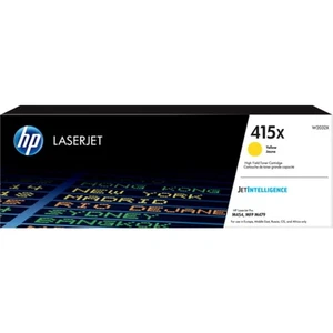 HP 415X High Yield Yellow Original LaserJet toner cartridge 1 pc(s) - Picture 1 of 9