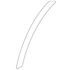Genuine Mitsubishi Wheel Opening Molding Seal 7407A320 - Picture 1 of 2