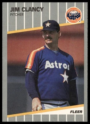 1989 Fleer Update #U-88 Jim Clancy - Image 1 of 2