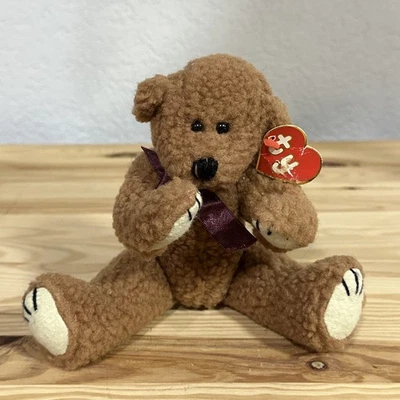 Oso de peluche articulado Ty Attic Treasure 1992 primera generación Dexter Foto 1 de 4