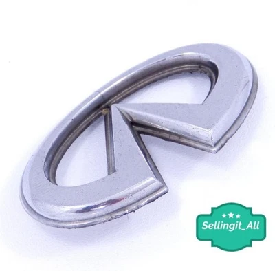 00-01 Infiniti I30 Parrilla Frontal Emblema Logo OEM 62892-3Y100 Ornamento Insignia T Foto 1 de 3