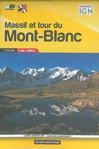Mont-Blanc Massif et tour du (Map) Randonnée - Imagen 1 de 1