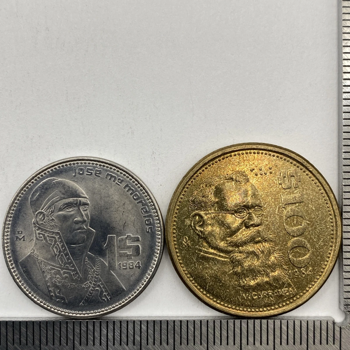 Circulated 100 Pesos Denomination Mexican Coins (1905-Now