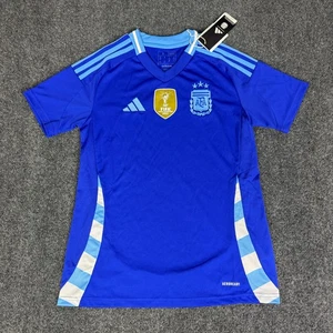 adidas Argentina 24 Away Soccer Jersey Womens Small IP8394 NWT Blue - Picture 1 of 7