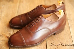 Zapatos Oxford Church's de cuero marrón para hombre UK 11 F US 12 EU 45 - Imagen 1 de 11