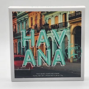 bh Cosmetics Blush Bronzer Face Quad Hot In Havana Travel Glow Contour NEW - Picture 1 of 4