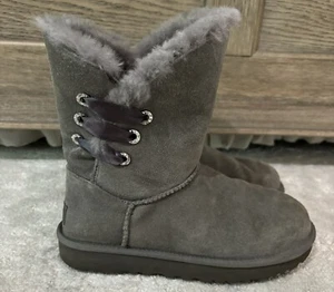 Uggs graue Damenstiefel Größe 6 Seitenband " - Bild 1 von 7