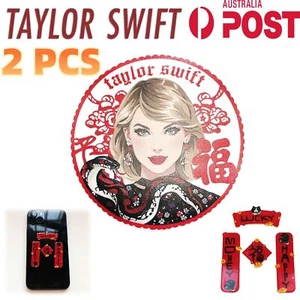 Taylor Swift 2PCS Spring Festival Couplets Decor Party Decorations Sticker Gifts - Picture 1 of 12