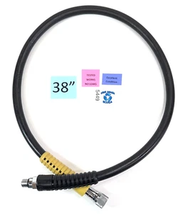 Dacor 38" Regulator Hose with 1/2" Threads Scuba Dive Diving Low Pressure #5449 - Picture 1 of 13