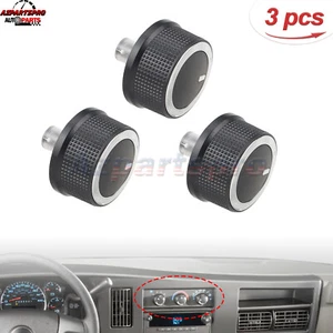 For 2008-2017 GMC Savana Chevy Express van heater A/C temp control knob NEW - Picture 1 of 9